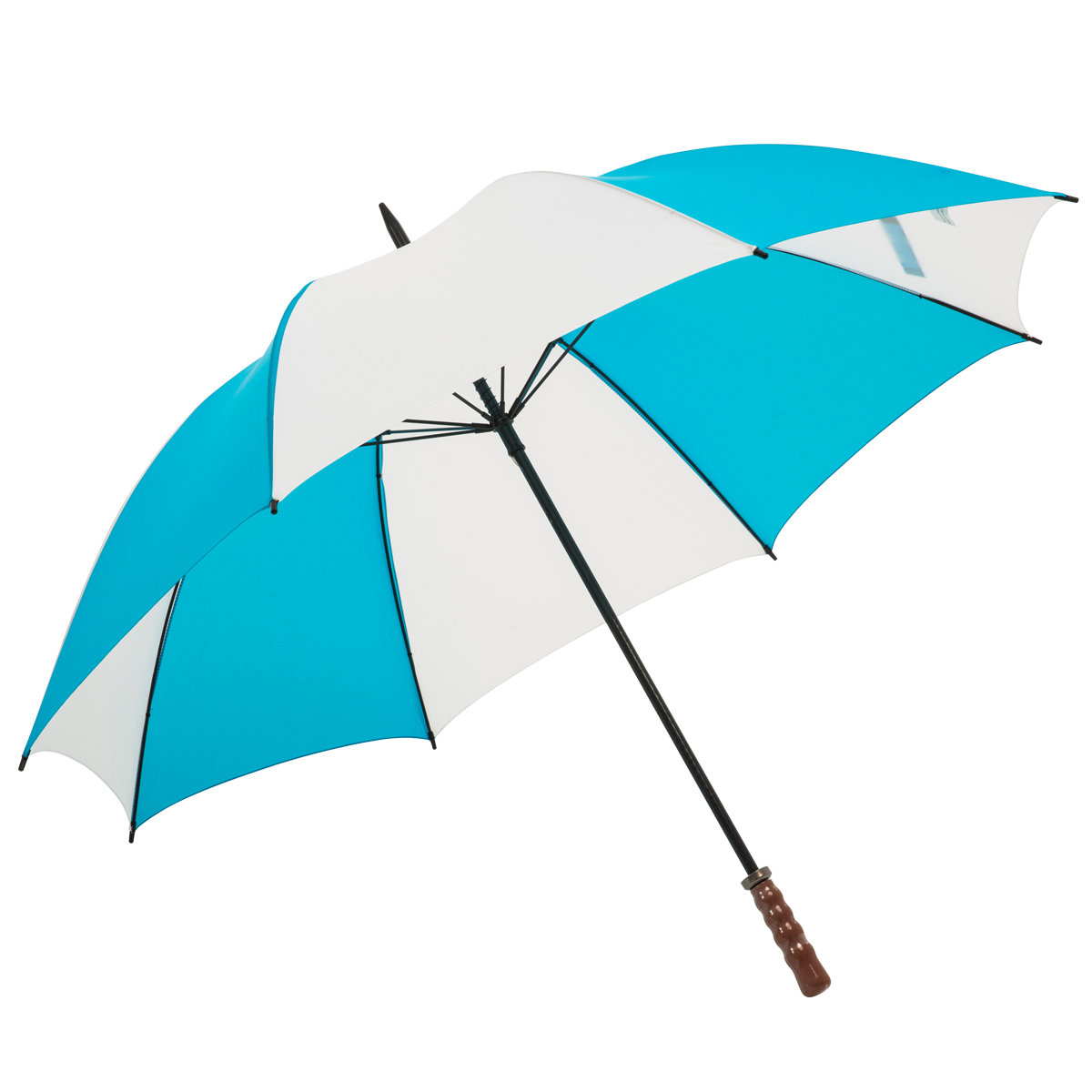 Virginia Umbrella - Process Blue White Virginia Umbrella - Process Blue White