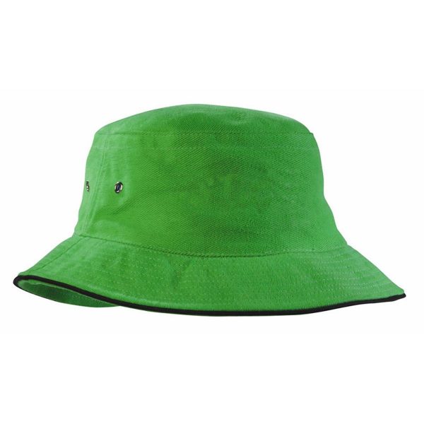 Bucket Hat - Lime Black