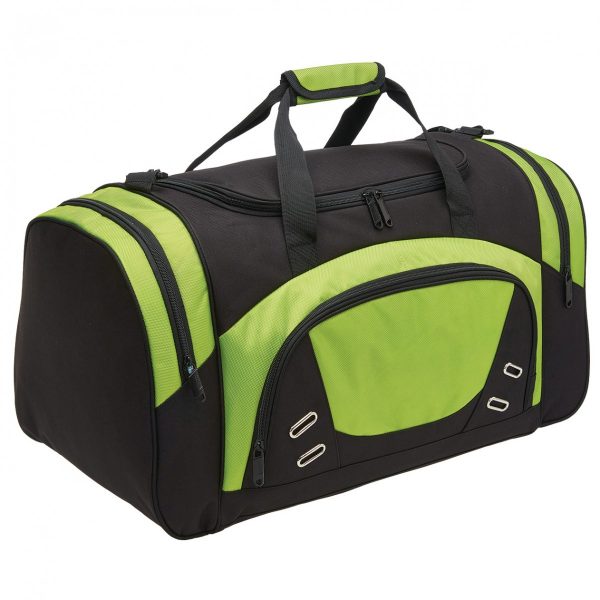 Force Sports Bag Black Lime