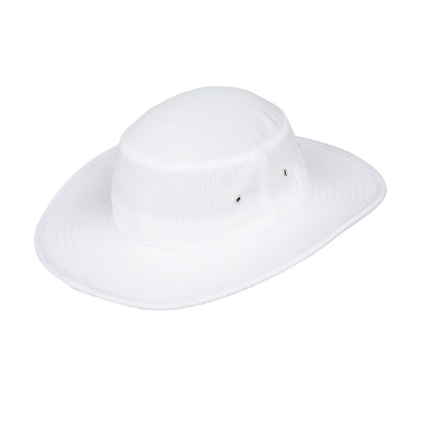 TM108 Hard Brim Cricket Hat Back