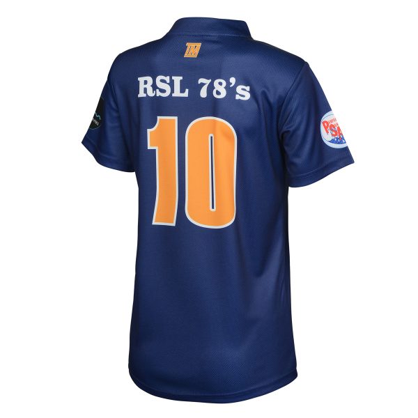 TM2000 Pro Neck Soccer Jersey Rear